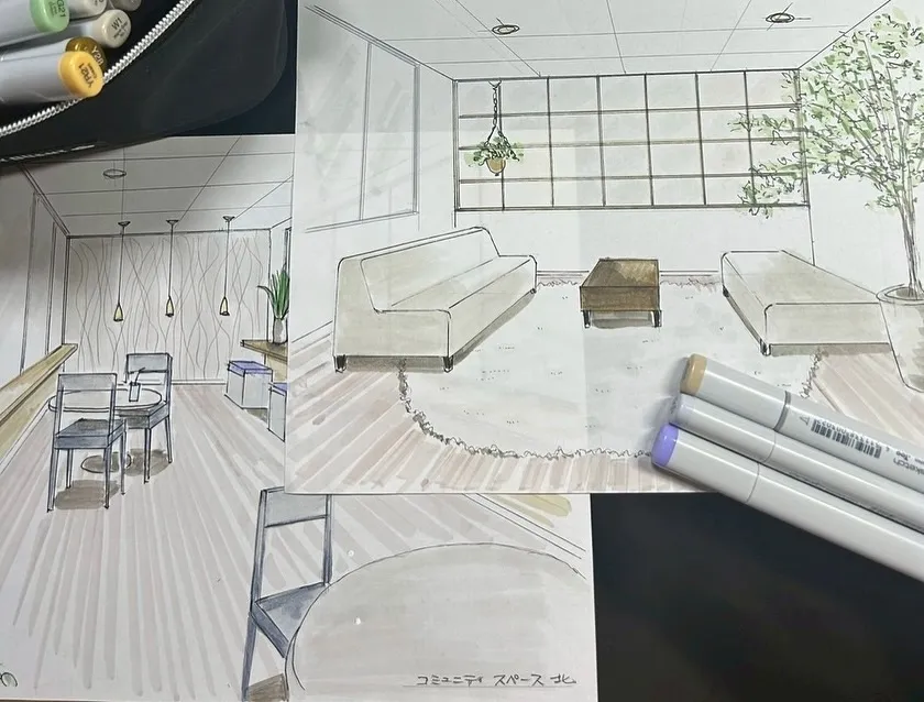 PCやアプリ等でパース・3Dでも表現できる時代の中で、弊社は...