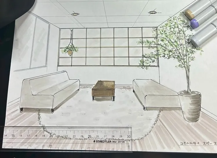 PCやアプリ等でパース・3Dでも表現できる時代の中で、弊社は...