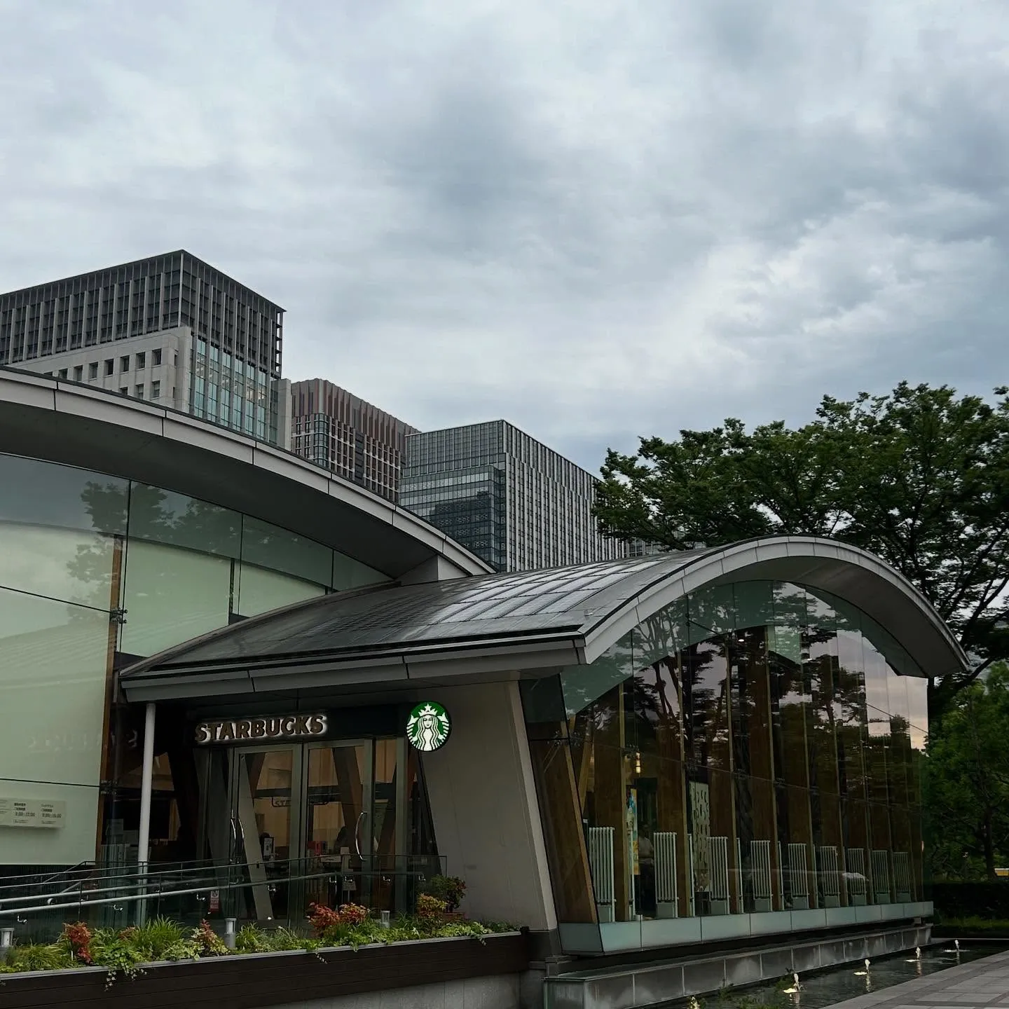 スターバックス皇居外苑 和田倉噴水公園店に行ってきました☕️...