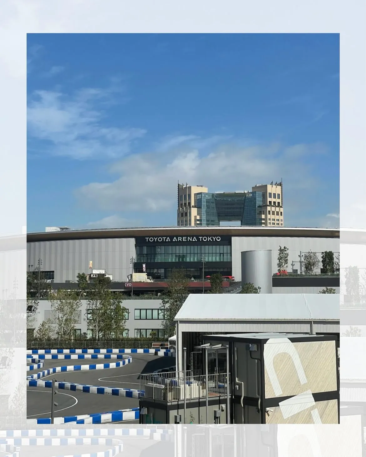 バスケ観戦に🏀💨