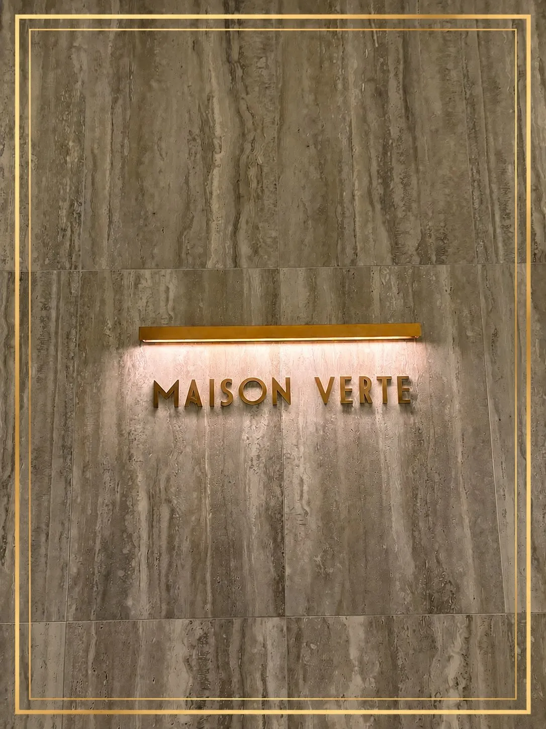 📍大阪  MAISON VERTE